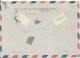 Germany Air Mail Cover Sent To USA Rastatt 19-3-1956 (there Is A Tear At The Top Of The Cover) - Covers & Documents