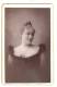 PHOTOGRAPHIE Format CDI - Superbe Portrait  De JEUNE FEMME Par P. BELLINGARD (6,4 X10 Cm) TB (voir Scan) - Old (before 1900)