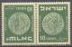 1950-52 3rd+4th Coinage - MERED II - Tete-Beche-Pairs Bale 42a-63a /Sc 39a-59a /Mi 43K-50K MNH/neuf/postfrisch [gra] - Neufs (sans Tabs)