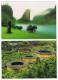Delcampe - L-CH23 - CHINE Etui Avec 10 Cartes Entiers Postaux Vues Et Paysages Du FUJIAN - Postcards