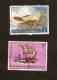 R11-4-1. Republica Di San Marino, Bird Ricogolo - Ship Trireme Romana Sec. I. A.c. - Used Stamps