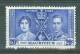 Mauritius: 1937   Coronation    SG251b     20c   [line By Sceptre]    MH - Mauricio (...-1967)