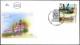 ISRAEL 2003 - Sc 1527/1529 - Villages Centenaries - Atlit - Givat-Ada - Kfar-Saba - A Set Of 3 Stamps With Tabs - FDC - Brieven En Documenten