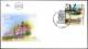 ISRAEL 2003 - Sc 1527/1529 - Villages Centenaries - Atlit - Givat-Ada - Kfar-Saba - A Set Of 3 Stamps With Tabs - FDC - Briefe U. Dokumente