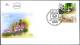 ISRAEL 2003 - Sc 1527/1529 - Villages Centenaries - Atlit - Givat-Ada - Kfar-Saba - A Set Of 3 Stamps With Tabs - FDC - Briefe U. Dokumente