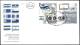 ISRAEL 2003 - Sc 1530/1533 - History And Evolution Of The Israeli Flag - A Set Of 4 Stamps With Tabs On 2 FDC´s - Covers
