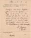 LAC Du 7.8.1875 BARR Sur Avis "Postsache" - Concerne Des Irrégularités Dans Le Service - Sonstige & Ohne Zuordnung