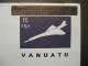 VANUATU Concorde Overprinted NEW HEBRIDES CONDOMINIUM DES NOUVELLES HEBRIDES Aerogramme - Concorde