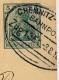 DR P78 Postkarte BAHNPOST Chemnitz  1910 - Cartes Postales