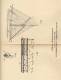 Original Patentschrift - G. Achterberg In Port Monmouth , USA , 1899 , Segelschiff , Segelboot , Segeln , Reffen !!! - Sonstige & Ohne Zuordnung