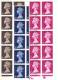 Great Britain 1967-69 Machin Definitive Stamps 16v Blk Of 10 MNH 6 Scans - Unused Stamps