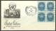 United Nations New York 02.06. 1958 FDC Naciones Unidas UN Regular Postage 8 C. - Storia Postale