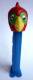 RARE PEZ PEROQUET Avec Sifflet Pied Fin Bleu - PEROT With Whistles Blue Feet 80s Pied Fin - Thin Feet  3 942 683 - Pez