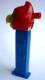 RARE PEZ PEROQUET Avec Sifflet Pied Fin Bleu - PEROT With Whistles Blue Feet 80s Pied Fin - Thin Feet  3 942 683 - Pez