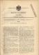 Original Patentschrift - P. Herold In Oelsnitz I.V., 1899 , Bieruhr , Uhr , Bier , Kneipe , Schänke !!! - Other & Unclassified