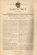 Original Patentschrift - F. Schafranek In Copitz B. Pirna , 1899 , Laterne Für Schaffner , Feuerwehr !!! - Historische Dokumente