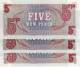 British Armed Forces (6th Series) 5 New Pence Special Voucher : UNC - British Troepen & Speciale Documenten