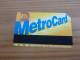 Ticket De Métro - Bus MTA "Metrocard / Avoid A Gap Mishap" New York Etats-Unis USA - Mundo