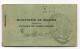 RAILWAY OFFICIAL 1927 ARGENTINA ARMY MINISTRY COUPON BOOK Of TICKTES - PASAJES DE FERRO-CARRIL DEL MINISTERIO DE MARINA - Monde