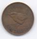 GREAT BRITAIN / GRAN BRETAGNA - GEORGE VI -   1 FARTHING ( 1944 ) - B. 1 Farthing