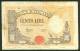 ITALIA , 100 LIRE  10.10.1944. - 100 Lire