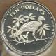 BELIZE $10 DOLLARS BIRD BIRDS FRONT EMBLEM BACK 1974 PROOF KM? READ DESCRIPTION CAREFULLY !!! - Belize