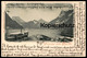 ALTE POSTKARTE TRAUNSEE VOM EBENSEE SALZKAMMERGUT Schiff Kutsche Fass Holz Steam Cargo Ship Bateau à Vapeur Cpa Postcard - Ebensee