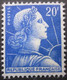 FRANCE 1955-59 'FRANCE' DEFINITIVE. S.G. 1238b - PERF: 14 X 13 1/2. #02421 - 1955-1961 Marianna Di Muller