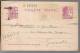 Espagne - Lot De 2 - Entier Postal Pour Grenoble - 1850-1931