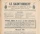 CHASSE "LE SAINT-HUBERT", N° 4 (1936) : Cerf, Rambouillet, Vénerie, Harles, Bécassines, Sologne, Chiens, Cynologie... - Chasse/Pêche