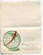 India 1957 Cover -Wrapper  Bengal - USA Strip Of 2 Map Of India Religous - Covers & Documents