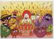 Carte Publicitaire Mac Donald--1994--Gateau D´anniversaire,clown--10 X 15 - Publicité