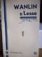 WANLIN SUR LESSE:TRES BEAU CARNET COMPLET DE 10 CP DE WANLIN SUR LESSE-EPICERIE-LIBRAIRIE,VVE MATHOT-WANLIN S/LESSE - Other & Unclassified