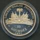 HAITI , 10 GOURDES 1971 , JOSEPH NEZ PERCE , SILVER PROOF - Haiti