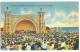 USA, Bandshell And Open Air Theatre, Daytona Beach, Florida, 1940 Used Linen Postcard [11553] - Daytona