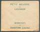 25 Centimes HOUYOUX Obl. Sc LEUVEN 2 LOUVAIN S/L. Ill. (BISCUITERIE NATIONALE BELGE - Verso : PETIT BEURRE De LOUVAIN) D - 1922-1927 Houyoux