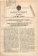 Original Patentschrift - Talsperre Aus Eisen , Stausee , 1904 , Maschinenfabrik In Augsburg Und Nürnberg , Staudamm  !!! - Architectuur