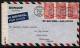 CANADA    Scott # 241 (3) On CENSOR Cover To Great Britain "VIA AMERICAN CLIPPER AIRMAIL"  Oct 15 1940 - Brieven En Documenten