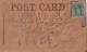 Matériaux Différents - Carte Gaufrée En Cuir - Rose - Voyagée 1906 Oblitération - Autres & Non Classés