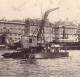 Rouen - Les Quais - Bateau Grue - Circulé - Rouen