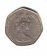 GREAT BRITAIN    50  NEW  PENCE  1969 (KM # 913) - 50 Pence