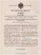 Original Patentschrift - H. Grube In Zollenspieker B. Hamburg , 1901 , Apparat Zum Lenzen Von Schiffen , Schiff !!! - Other & Unclassified