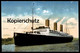 ALTE POSTKARTE S.S. VATERLAND STEAMER SHIP STEAMSHIP SCHIFF DAMPFER Bateau à Vapeur Paquebot Hamburg-New York 7 Tage - Dampfer