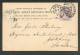 1899 POSTCARD  , 1p CLAPHAM  SW 27 1  TO  SWEDEN  GÖTEBORG ,  LONDON  ST-JAMES  PALACE - Cartas & Documentos