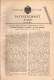 Original Patentschrift - H. Booth In Portland Place , England , 1901 , Staubsauger Für Teppich Und Polstermöbel  !!! - Tools