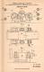 Original Patentschrift - S. Sutcliffe In Ashton Under Lyne Und Halifax , 1901 , Spahnpresse Für Gewebe !!! - Tools