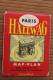 1960 Map Plan Guide Cartes De Paris Sights -monuments-métroHallwag Sehenswurdigkeiten Ein Ausfahrten Paris HALLWAG - Europa