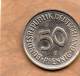 PIECE DE 50 PFENNIG ALLEMAGNE 1980 F - 50 Pfennig