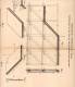 Original Patentschrift - J. Spartz In Weidingen , Kr. Bitburg , 1899 , Dachfalzziegel , Dachziegel , Dachdecker , Dach ! - Architektur
