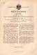 Original Patentschrift - C.D. Magirus In Ulm A.D., 1899 , Feststellvorrichtung Für Schrauben !!! - Tracteurs